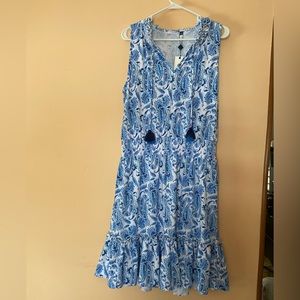 NWT Cabana Life Charleston Coverluxe
Smocked Waist Dress Size XL